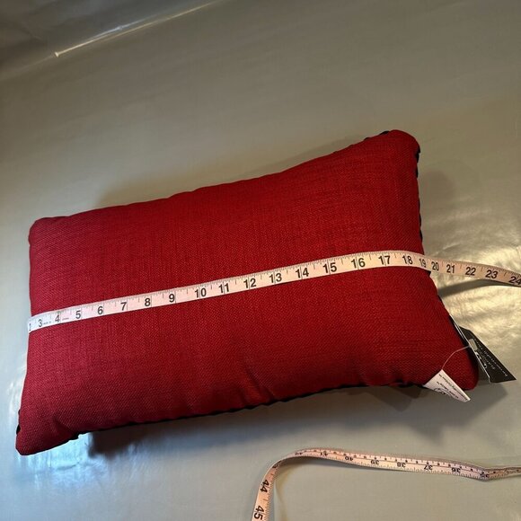 Elaine Smith Inconceivable Outdoor Jeweled Flower Decorative Pillow Rectangle - Picture 8 of 16